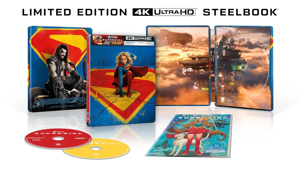 Featured image for “Supergirl” Now Available on 4K UHD, Blu-ray and DVD