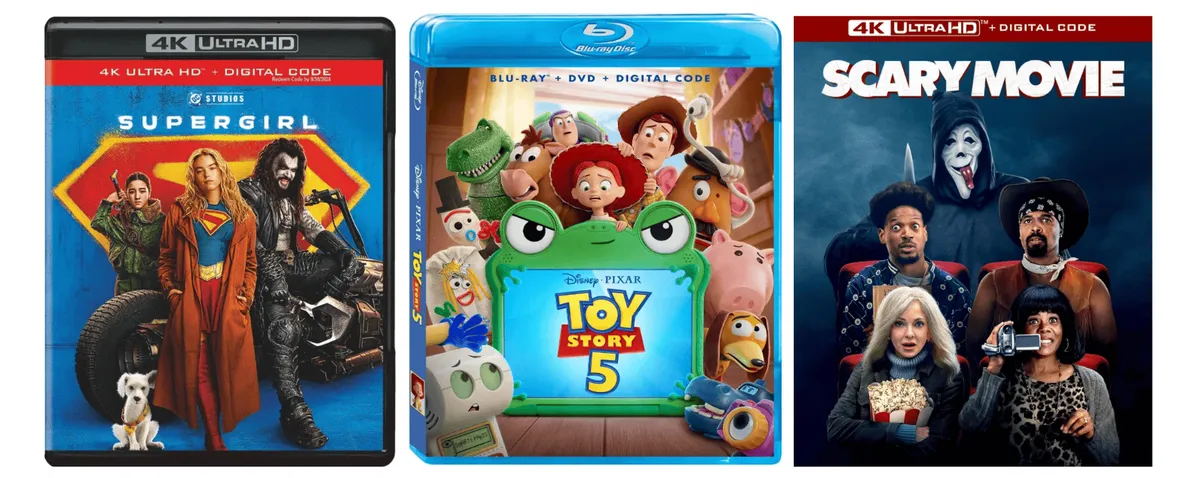 Featured image for What's New in Home Video & Pop Culture - September 22, 2026 - Toy Story 5, Supergirl, Scary Movie, Ninja Turtles, Interview With the Vampire, & More!