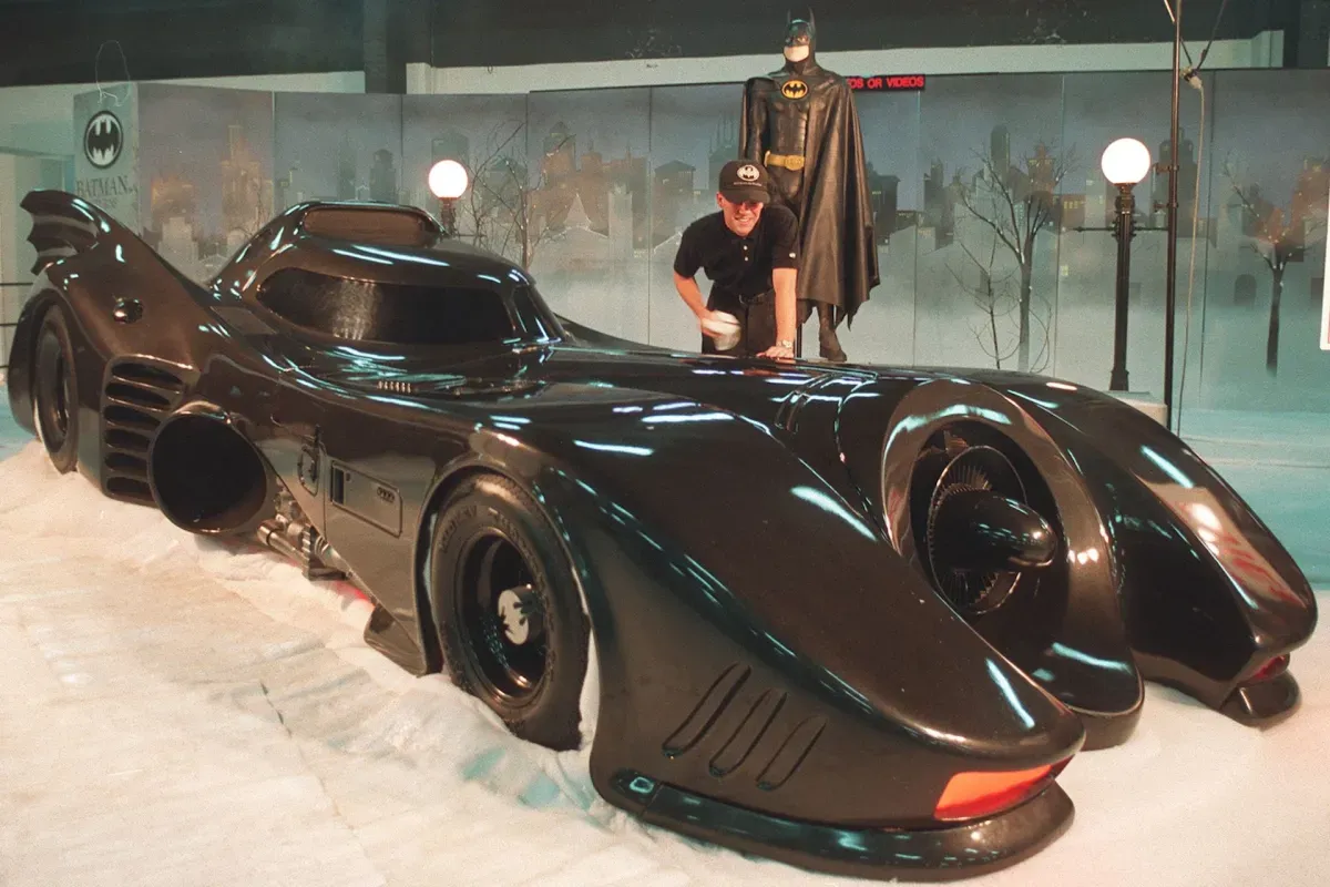 Featured image for The Batmobile That Michael Keaton Hustled in Batman Returns Could Fetch $7M